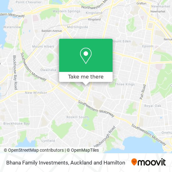 Bhana Family Investments map