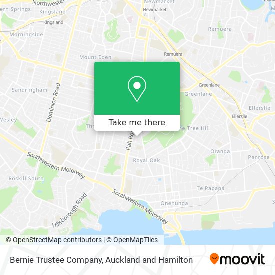 Bernie Trustee Company map