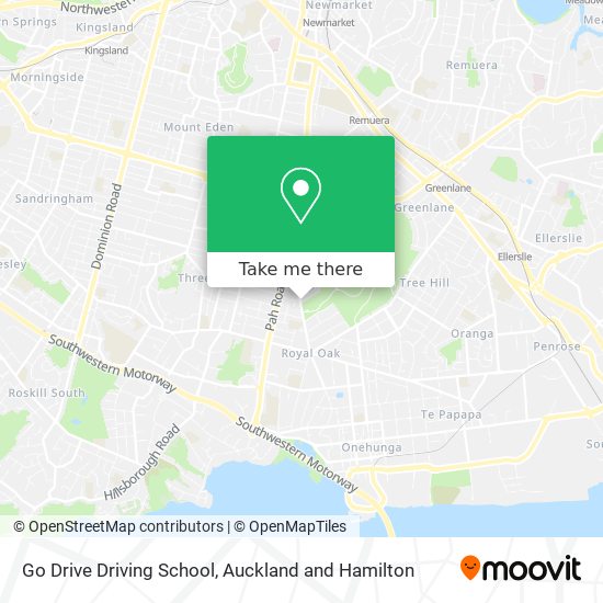 Go Drive Driving School map