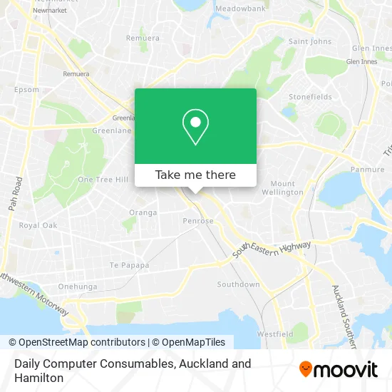 Daily Computer Consumables map