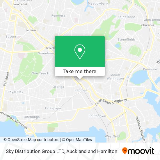 Sky Distribution Group LTD map