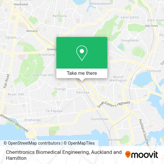 Chemtronics Biomedical Engineering map