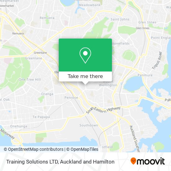 Training Solutions LTD map