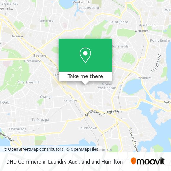 DHD Commercial Laundry map