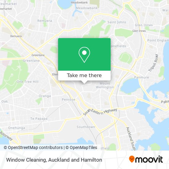 Window Cleaning map
