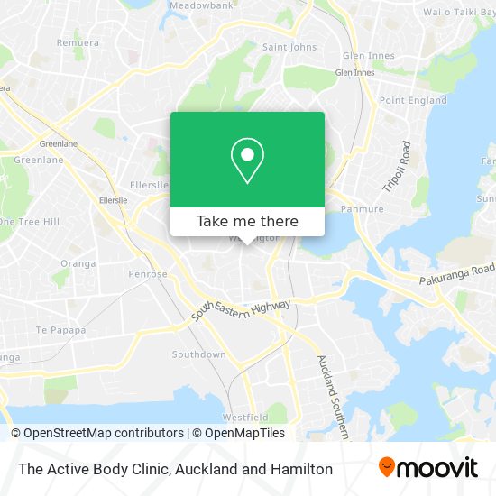 The Active Body Clinic地图