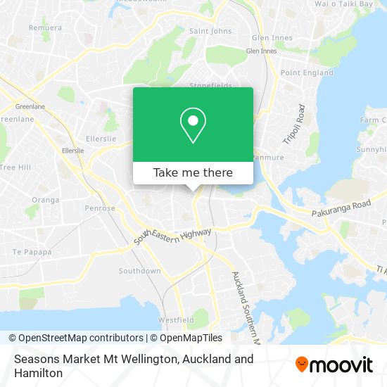 Seasons Market Mt Wellington地图