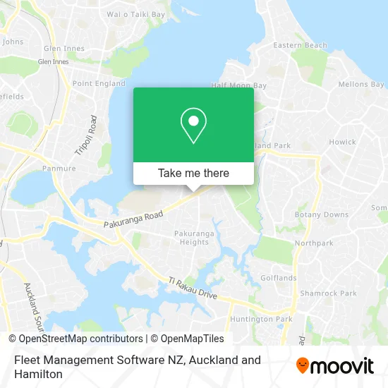 Fleet Management Software NZ map