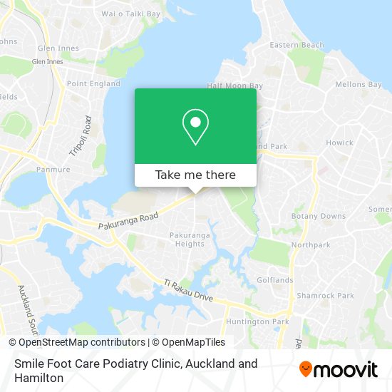 Smile Foot Care Podiatry Clinic map