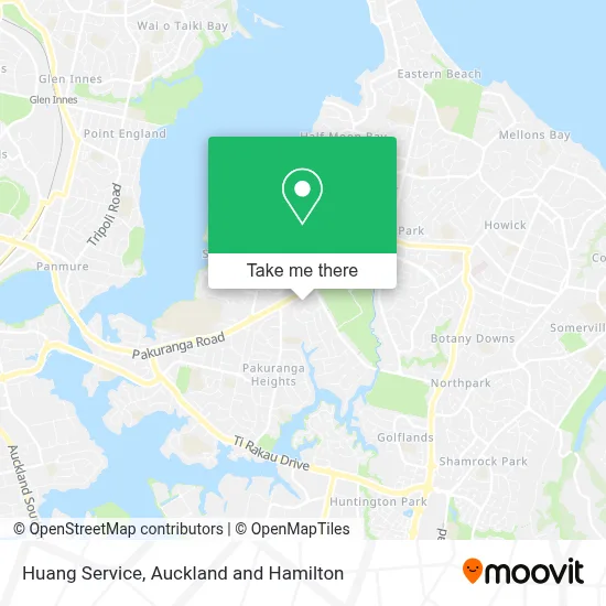 Huang Service map
