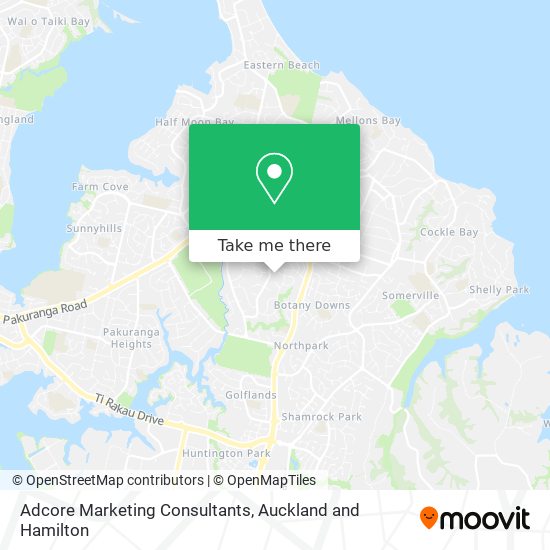 Adcore Marketing Consultants map