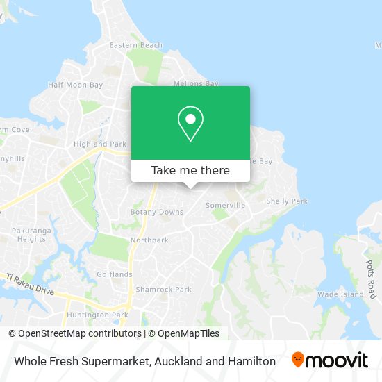 Whole Fresh Supermarket map