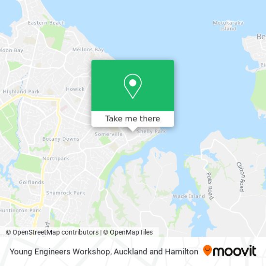 Young Engineers Workshop map