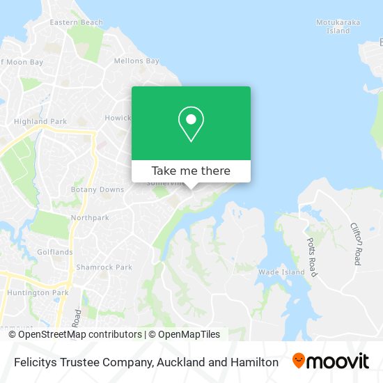 Felicitys Trustee Company map