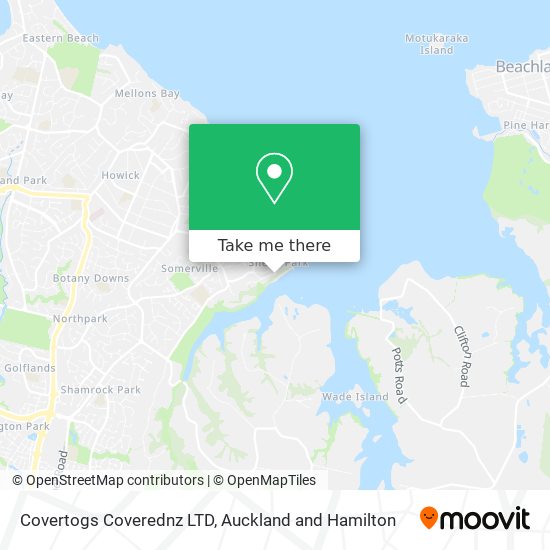 Covertogs Coverednz LTD map