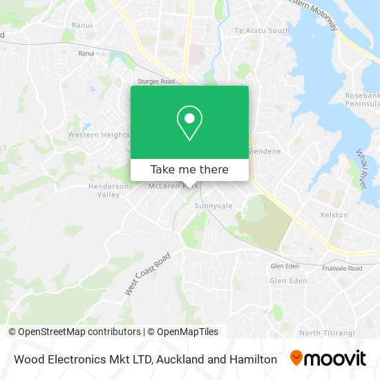 Wood Electronics Mkt LTD map