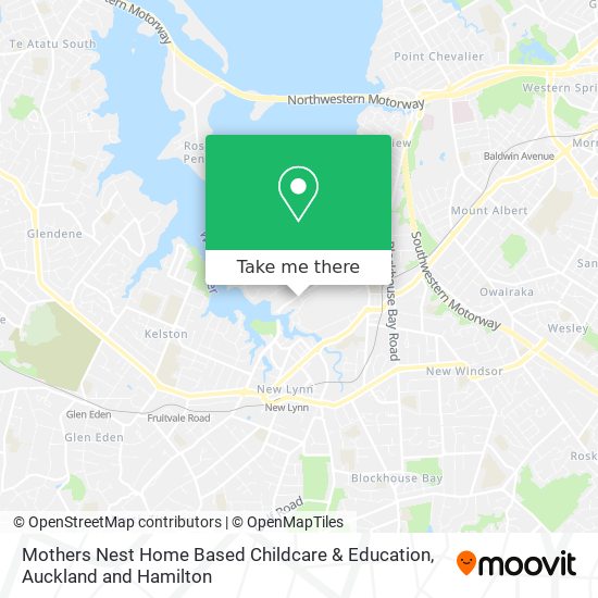 Mothers Nest Home Based Childcare & Education map