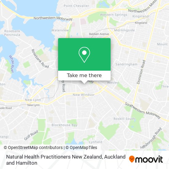 Natural Health Practitioners New Zealand map