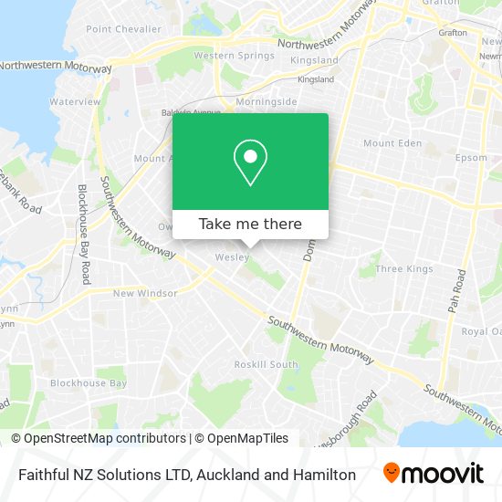 Faithful NZ Solutions LTD map
