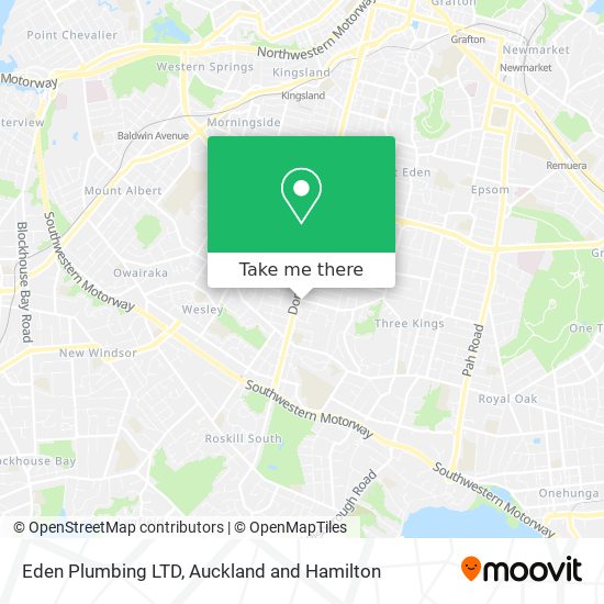 Eden Plumbing LTD map