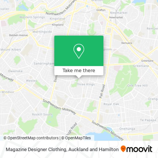 Magazine Designer Clothing map