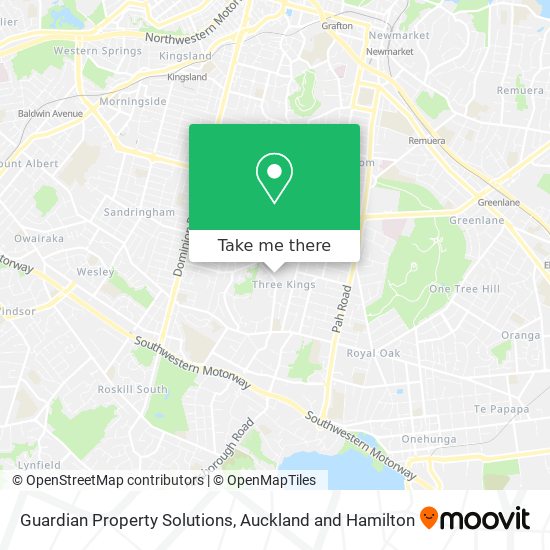 Guardian Property Solutions map