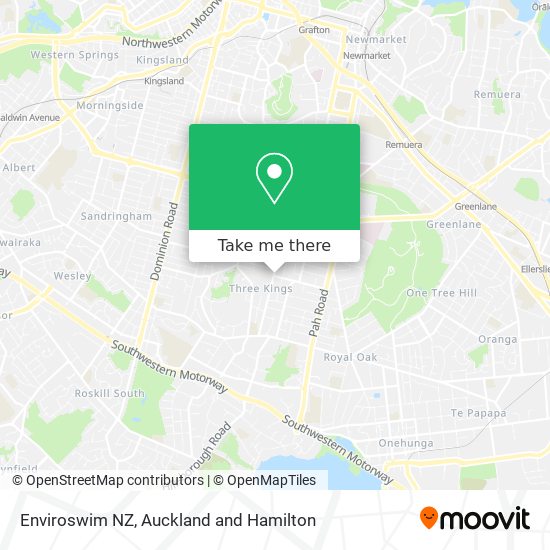 Enviroswim NZ map