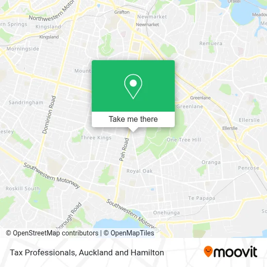 Tax Professionals map