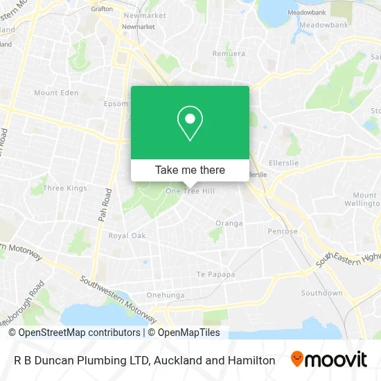 R B Duncan Plumbing LTD map