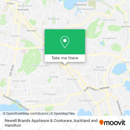 Newell Brands Appliance & Cookware map
