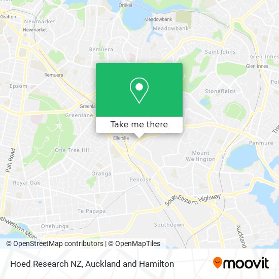 Hoed Research NZ地图