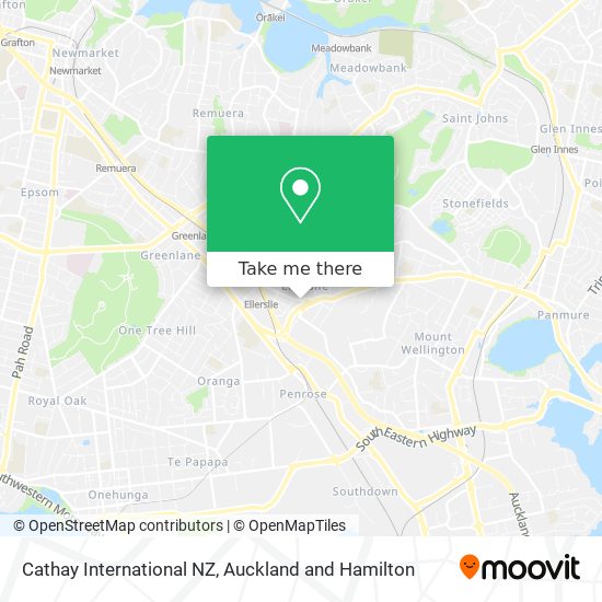 Cathay International NZ地图