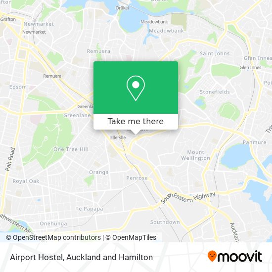 Airport Hostel地图