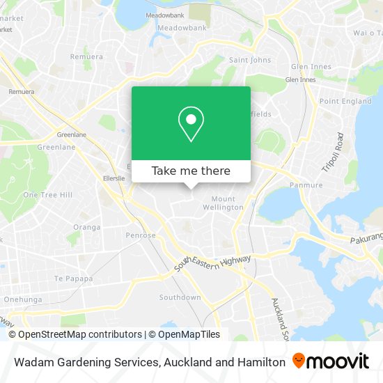 Wadam Gardening Services map