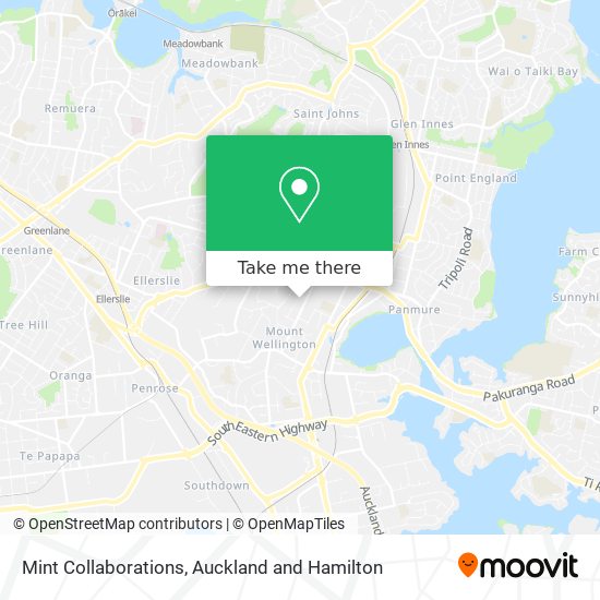 Mint Collaborations map