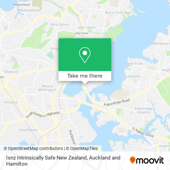Isnz Intrinsically Safe New Zealand地图