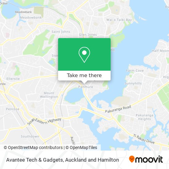 Avantee Tech & Gadgets map