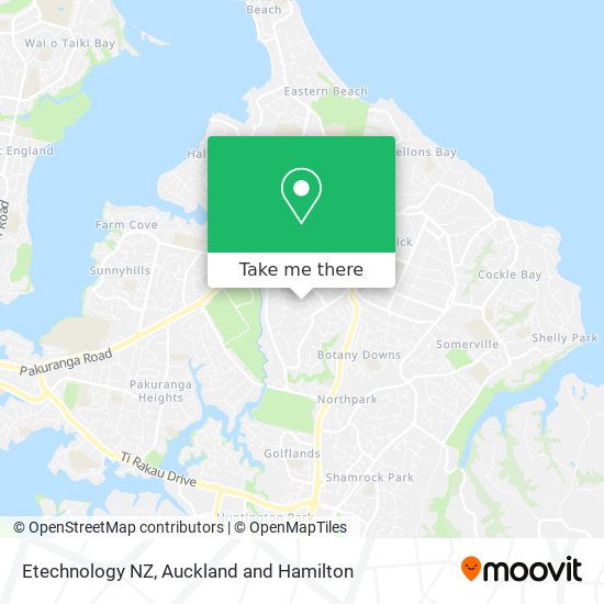 Etechnology NZ map