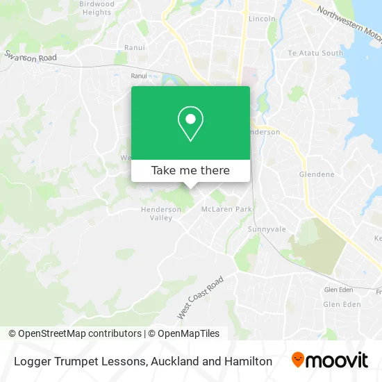 Logger Trumpet Lessons map