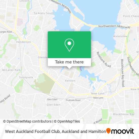 West Auckland Football Club地图