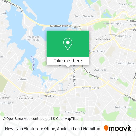 New Lynn Electorate Office地图