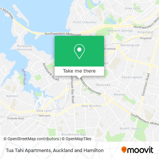 Tua Tahi Apartments地图