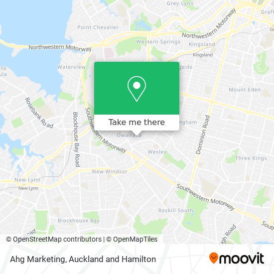 Ahg Marketing map