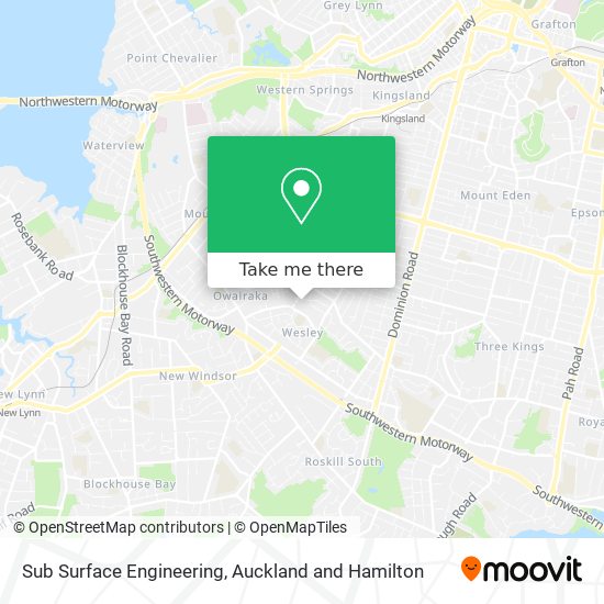 Sub Surface Engineering map