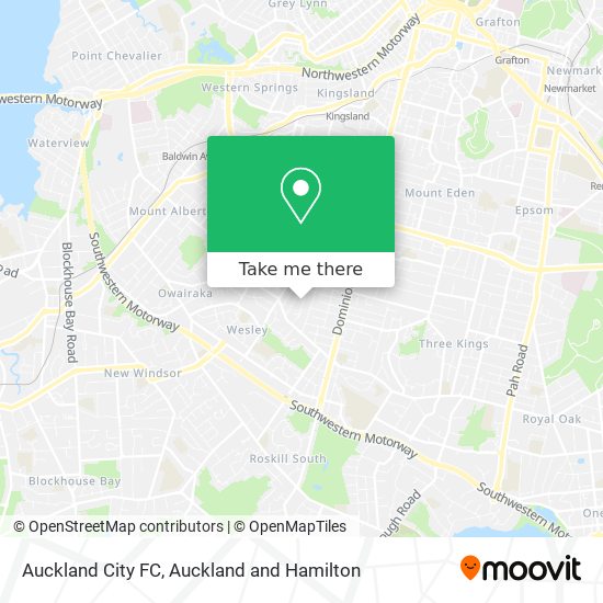 Auckland City FC地图