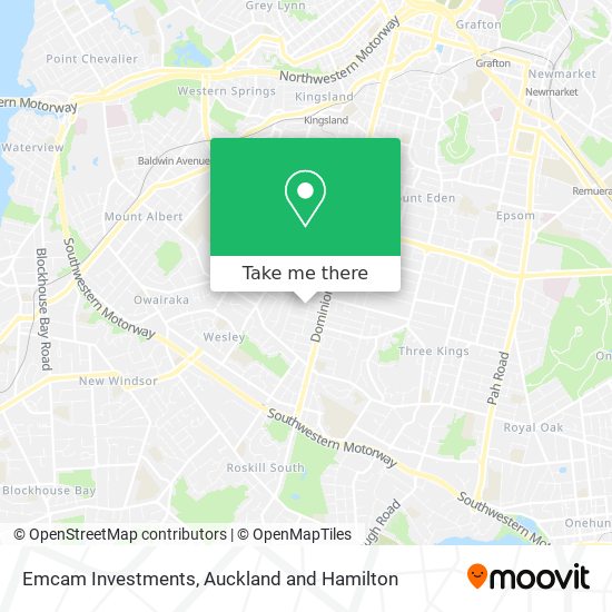 Emcam Investments map