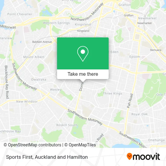 Sports First map