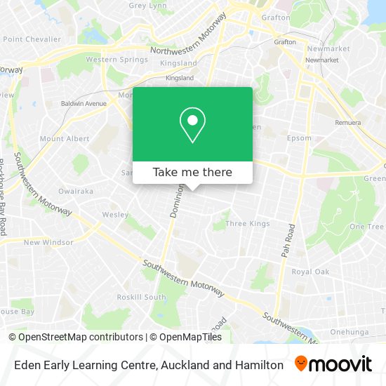 Eden Early Learning Centre map