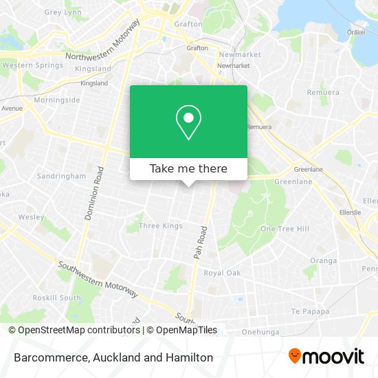 Barcommerce map