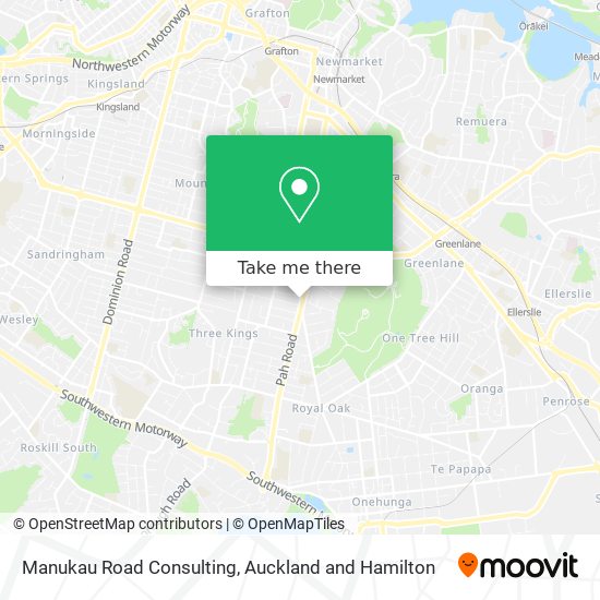 Manukau Road Consulting map